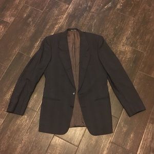 Giorgio Armani Black Suit Coat. Sz 37 Reg
